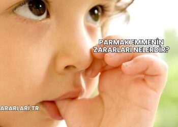 Parmak Emmenin Zararları Nelerdir?