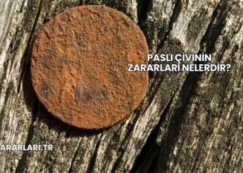 Paslı Çivinin Zararları Nelerdir?