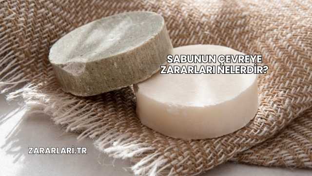 Sabunun Çevreye Zararları Nelerdir?