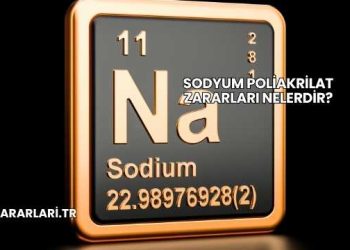 Sodyum Poliakrilat Zararları Nelerdir?