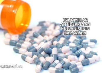 Uzun Yıllar Antidepresan Kullanımının Zararları