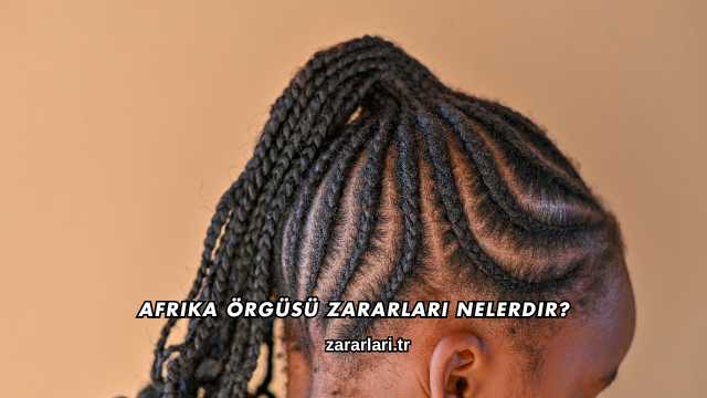 Afrika Örgüsü Zararları Nelerdir?