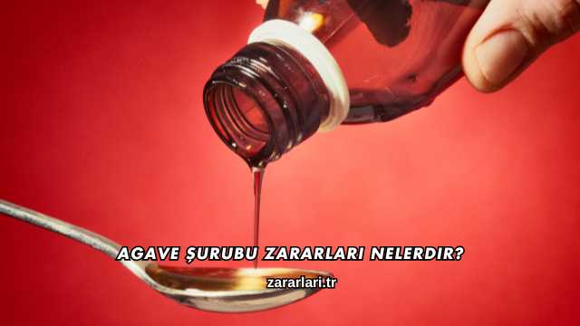 Agave Şurubu Zararları Nelerdir?