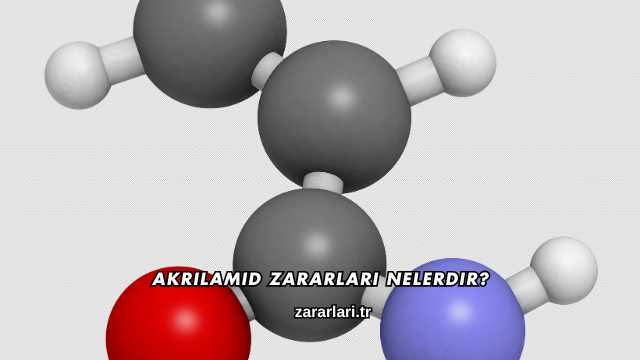 Akrilamid Zararları Nelerdir?