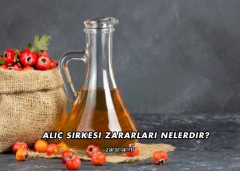 Alıç Sirkesi Zararları Nelerdir?
