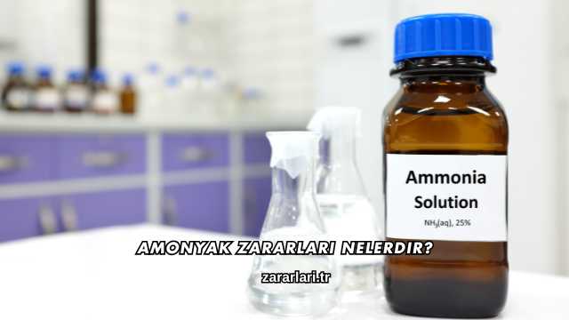 Amonyak Zararları Nelerdir?