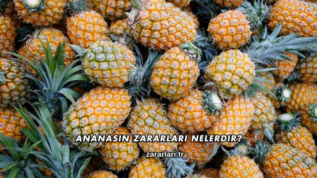 Ananasın Zararları Nelerdir?