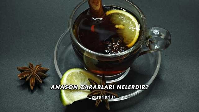Anason Zararları Nelerdir?