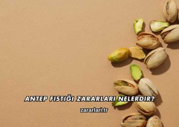 Antep Fıstığı Zararları Nelerdir?