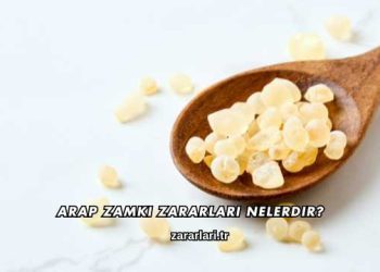 Arap Zamkı Zararları Nelerdir?