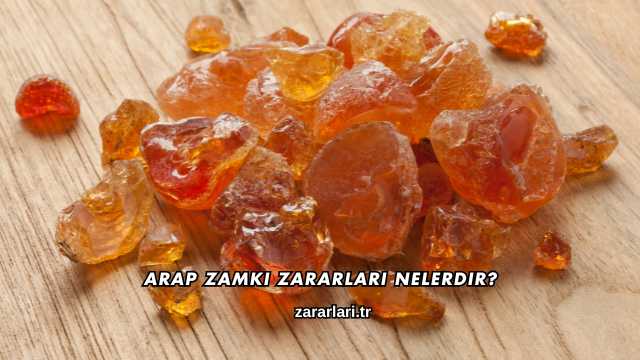 Arap Zamkı Zararları Nelerdir?