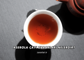 Aserola Çayı Zararları Nelerdir?