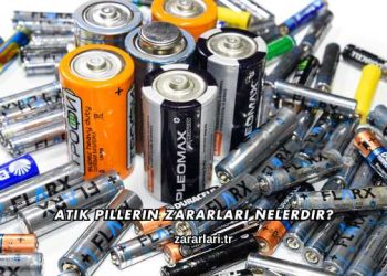 Atık Pillerin Zararları Nelerdir?