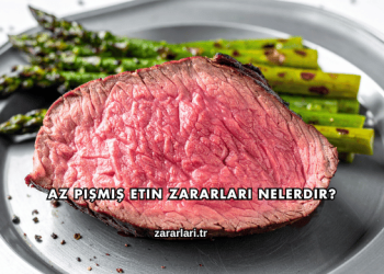 Az Pişmiş Etin Zararları Nelerdir?