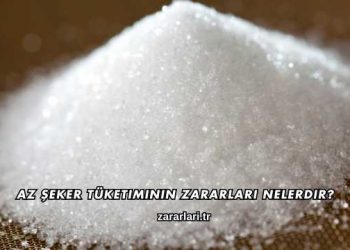 Az Şeker Tüketiminin Zararları Nelerdir?