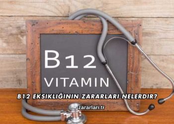 B12 Eksikliğinin Zararları Nelerdir?