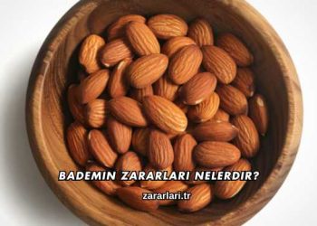 Bademin Zararları Nelerdir?
