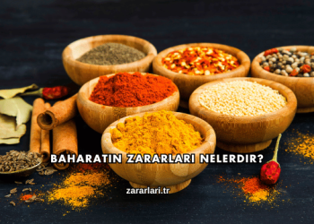 Baharatın Zararları Nelerdir?
