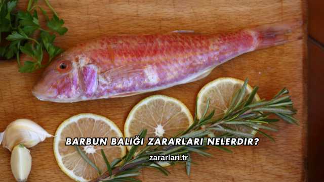 Barbun Balığı Zararları Nelerdir?