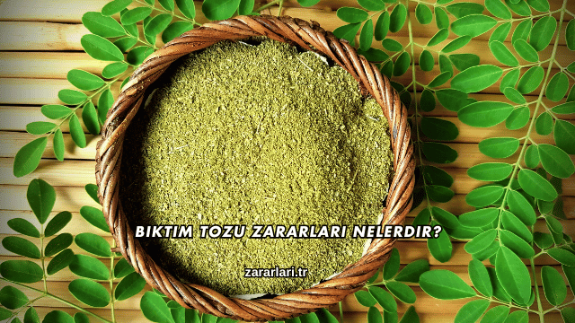 Bıktım Tozu Zararları Nelerdir?