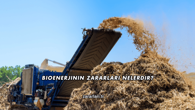 Bioenerjinin Zararları Nelerdir?