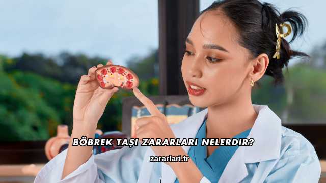 Böbrek Taşı Zararları Nelerdir?