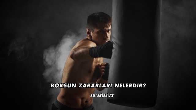 Boksun Zararları Nelerdir?