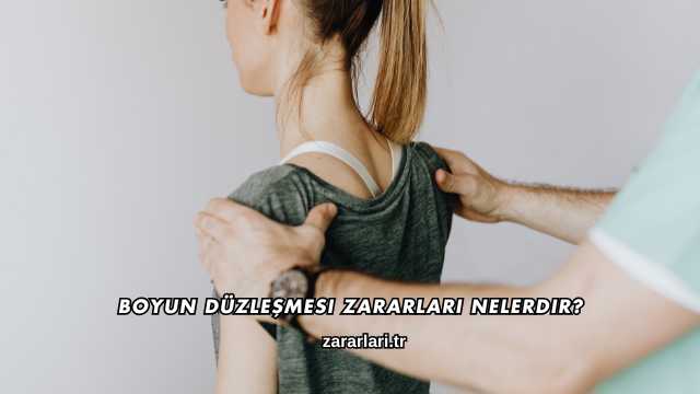 Boyun Düzleşmesi Zararları Nelerdir?