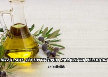 Bozulmuş Zeytinyağının Zararları Nelerdir?