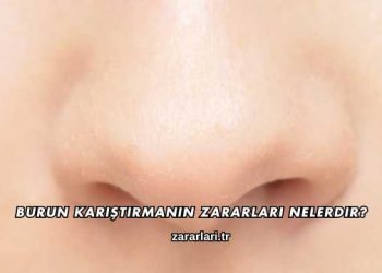 Burun Karıştırmanın Zararları Nelerdir?
