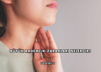 Büyük Bademcik Zararları Nelerdir?