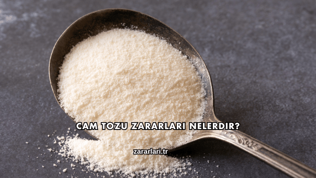 Cam Tozu Zararları Nelerdir?