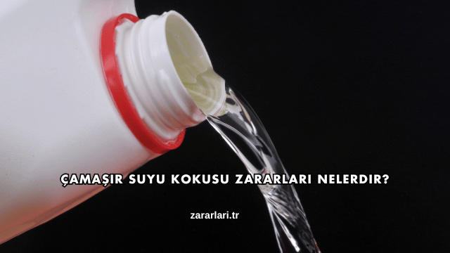 Çamaşır Suyu Kokusu Zararları Nelerdir?