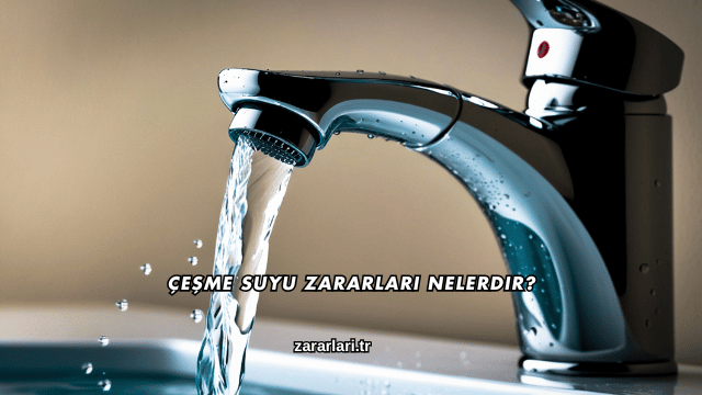 Çeşme Suyu Zararları Nelerdir?