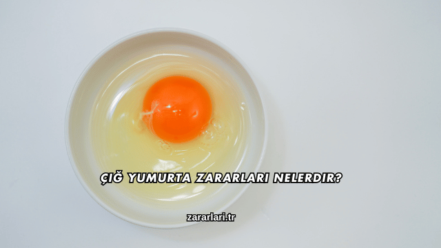 Çiğ Yumurta Zararları Nelerdir?