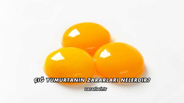 Çiğ Yumurtanın Zararları Nelerdir?