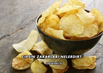 Cipsin Zararları Nelerdir?