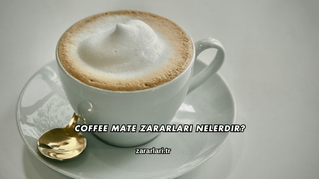Coffee Mate Zararları Nelerdir?