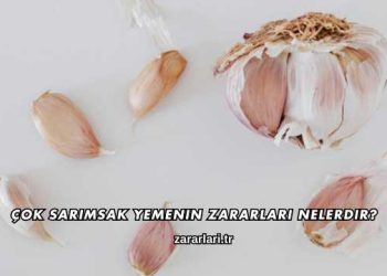 Çok Sarımsak Yemenin Zararları Nelerdir?