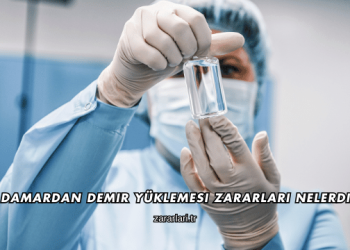 Damardan Demir Yüklemesi Zararları Nelerdir?