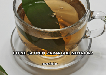 Defne Çayının Zararları Nelerdir?