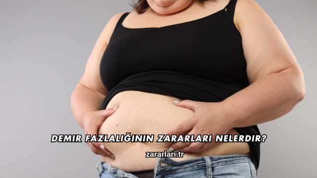 Demir Fazlalığının Zararları Nelerdir?