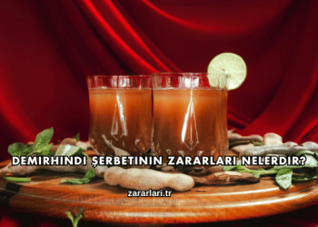 Demirhindi Şerbetinin Zararları Nelerdir?