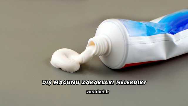Diş Macunu Zararları Nelerdir?