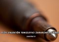 Dizel Enjektör Temizleyici Zararları Nelerdir?