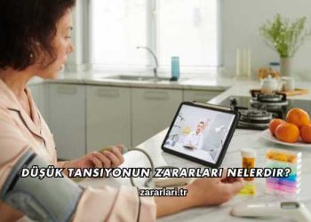 Düşük Tansiyonun Zararları Nelerdir?