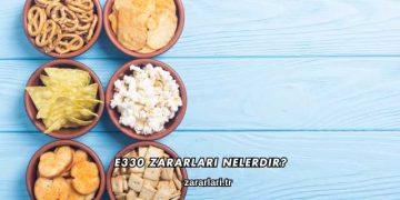 E330 Zararları Nelerdir?