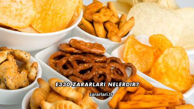 E330 Zararları Nelerdir?