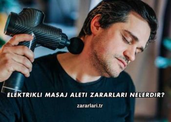 Elektrikli Masaj Aleti Zararları Nelerdir?