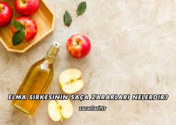 Elma Sirkesinin Saça Zararları Nelerdir?